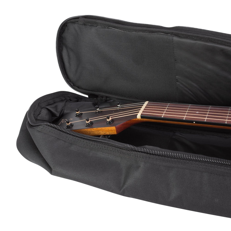 -Crossfire Standard Padded Dreadnought Acoustic Guitar Gig Bag (Black)-Living Music
