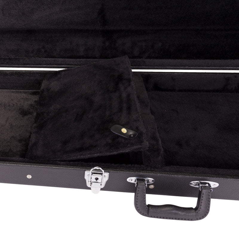 XFC-PB-BLK-Crossfire Standard Rectangular P and J-Style Bass Guitar Hard Case (Black)-Living Music