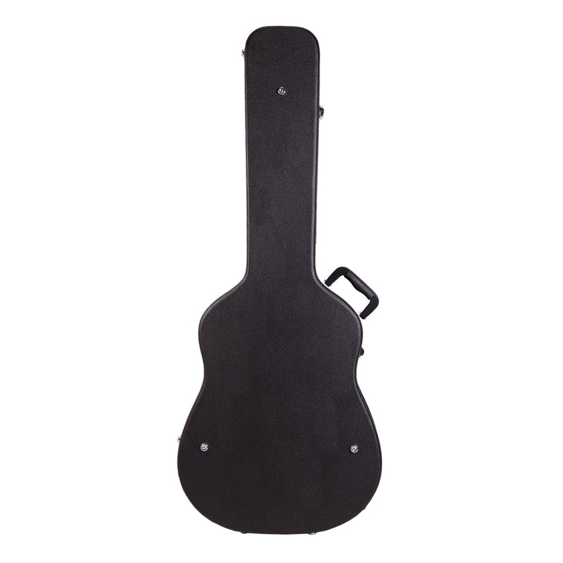 XFC-A-BLK-Crossfire Standard Shaped Dreadnought Acoustic Guitar Hard Case (Black)-Living Music