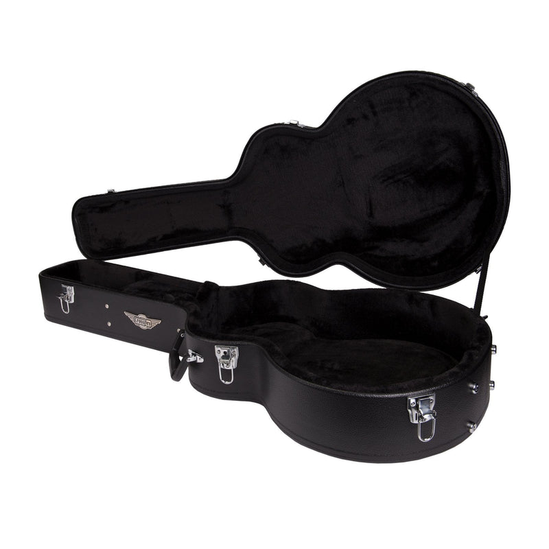 XFC-F-BLK-Crossfire Standard Shaped Small Body Acoustic Guitar Hard Case (Black)-Living Music