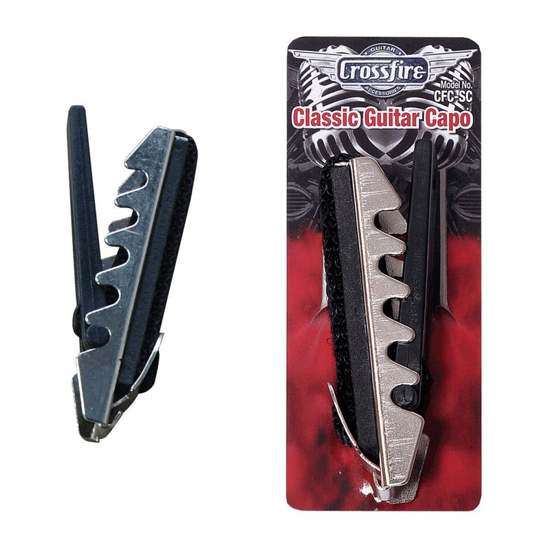 -Crossfire Strap-Style Classical Guitar Capo-Living Music