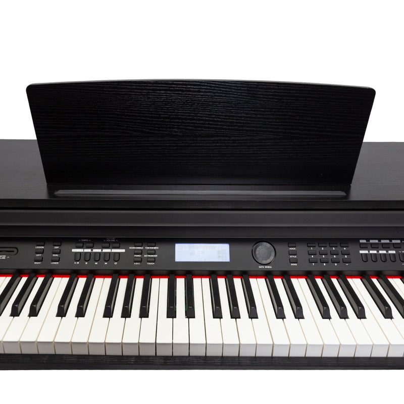 -Crown A20 88-Key Touch Responsive Digital Piano (Black)-Living Music