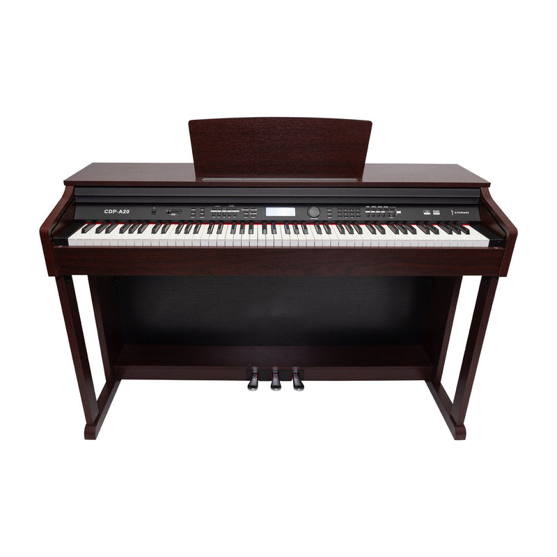 CDP-A20-WAL-Crown A20 88-Key Touch Responsive Digital Piano (Walnut)-Living Music