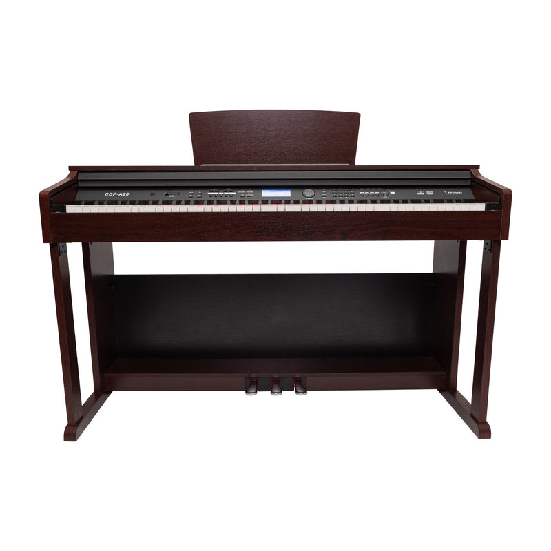 CDP-A20-WAL-Crown A20 88-Key Touch Responsive Digital Piano (Walnut)-Living Music