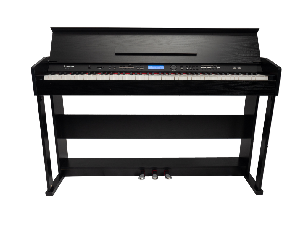 -Crown P86 88-Key Touch Responsive Digital Piano (Black)-Living Music