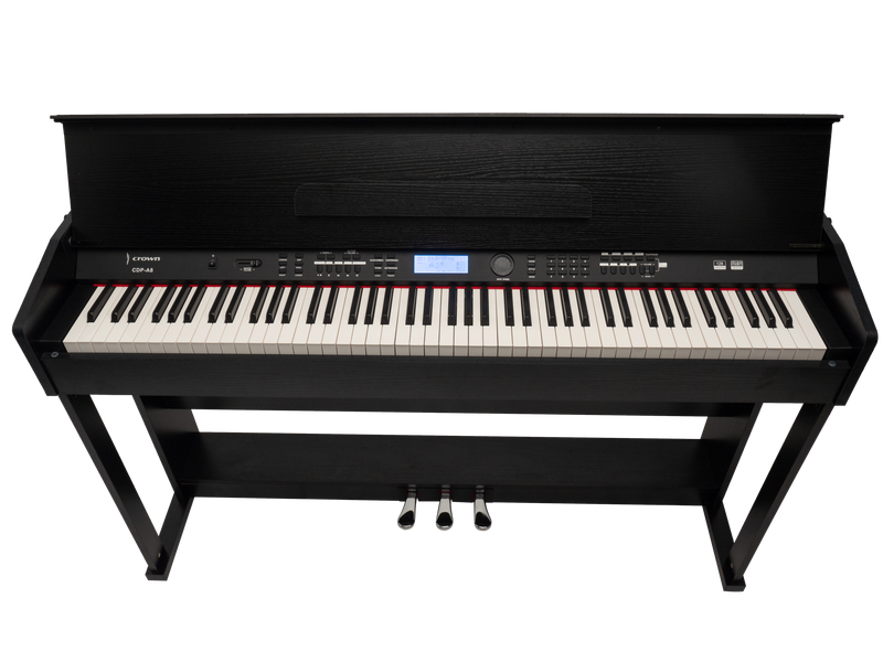 -Crown P86 88-Key Touch Responsive Digital Piano (Black)-Living Music