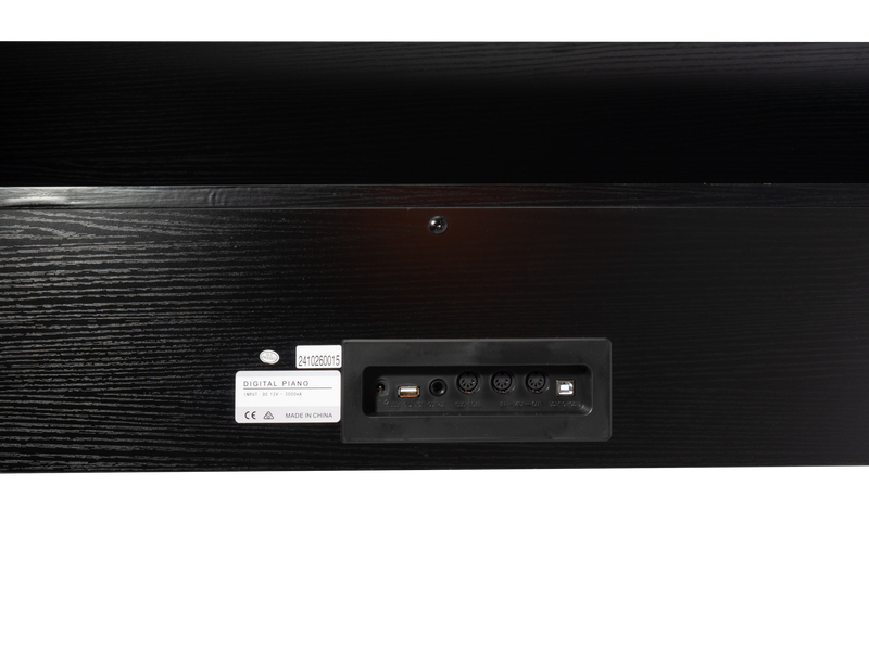 -Crown P86 88-Key Touch Responsive Digital Piano (Black)-Living Music