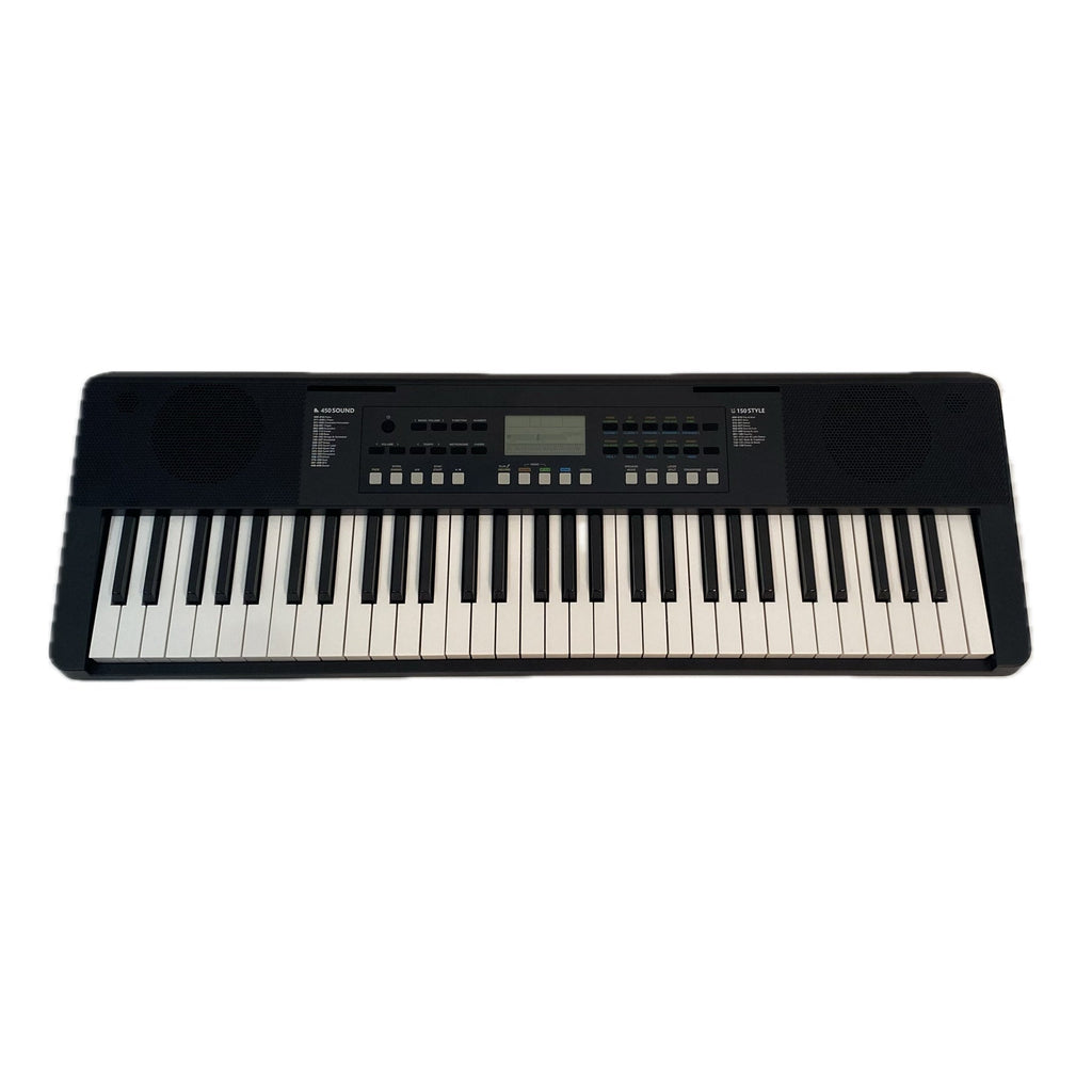 -Crown CK-61 61-Key Electronic Portable Keyboard (Black)-Living Music