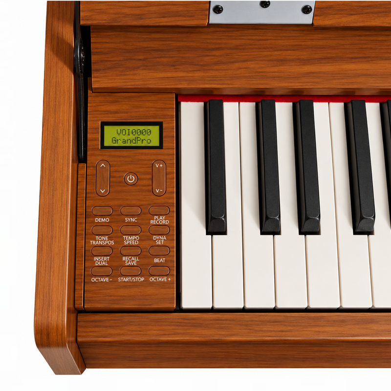 -Crown CDP806 88 Key Weighted Digital Piano (Woodgrain)-Living Music