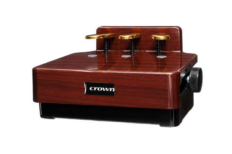 -Crown Piano Pedal Extender Riser (Rosewood)-Living Music