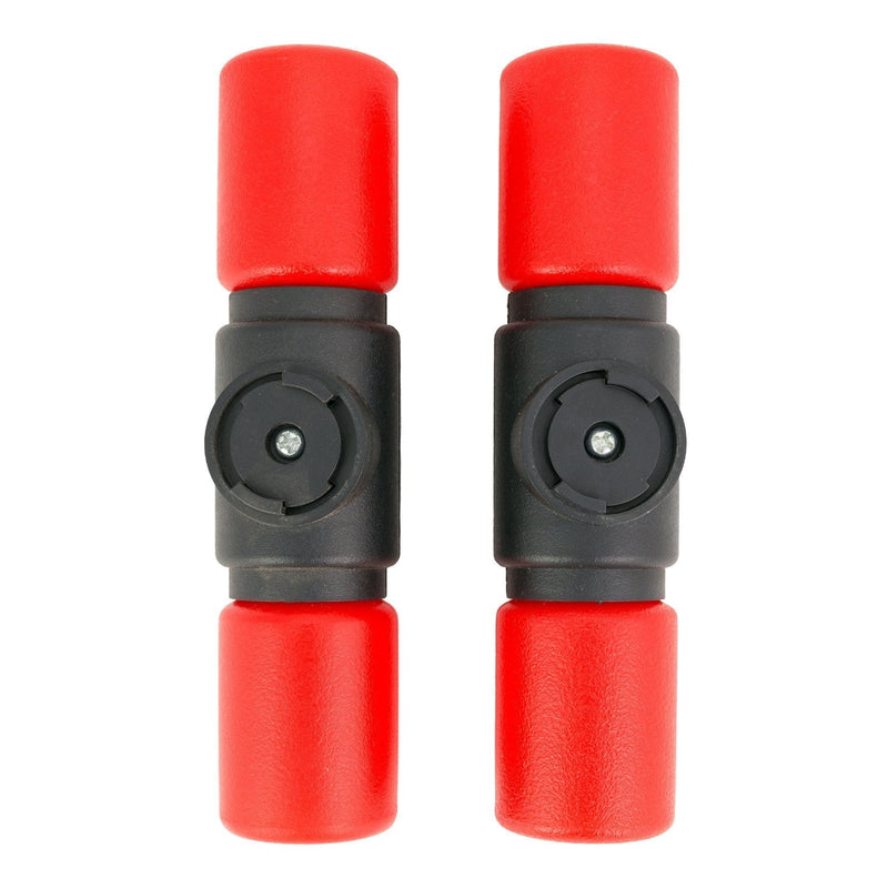 DFP-SH17-RED-Drumfire ABS Double Shaker (Red)-Living Music