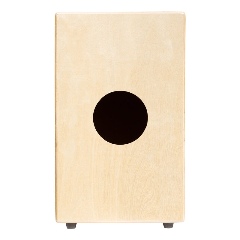 DFP-YHT-NST-Drumfire Ebony Front Wooden Cajon-Living Music