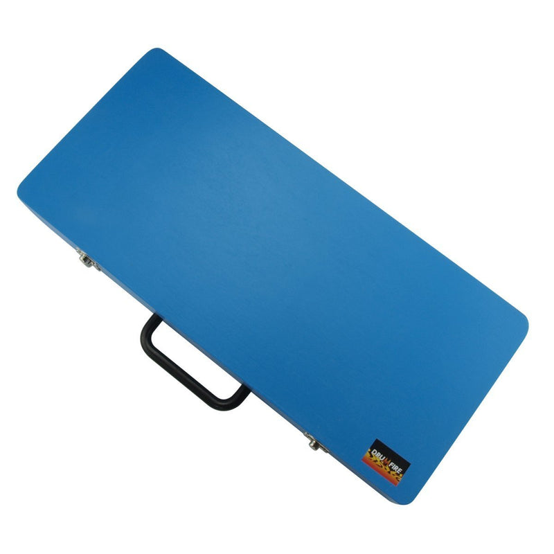 -Drumfire Metallophone in Wooden Carry Case (Blue)-Living Music