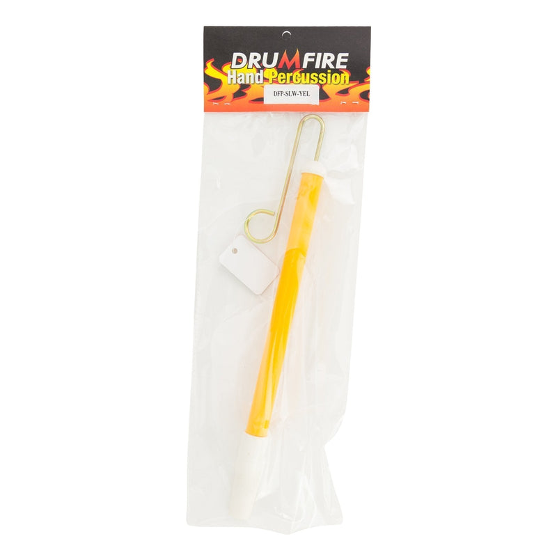 -Drumfire Plastic Slide Whistle (Yellow)-Living Music