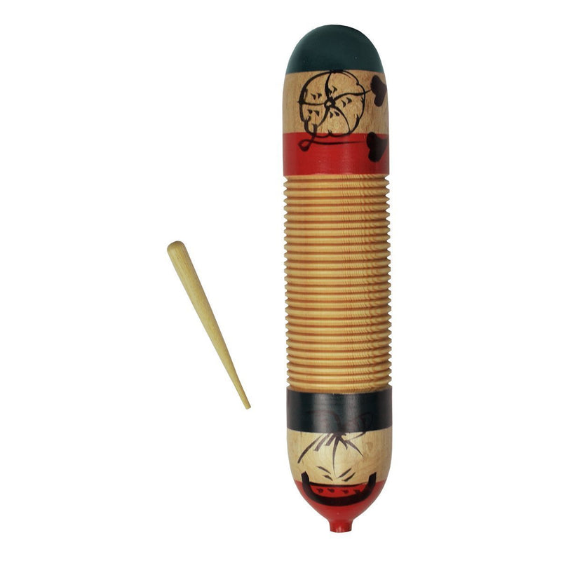 -Drumfire Traditional Style Wooden Guiro-Living Music