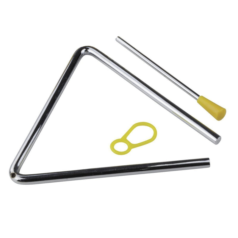 DFP-T4-CHR-Drumfire Triangle with Striker (4")-Living Music