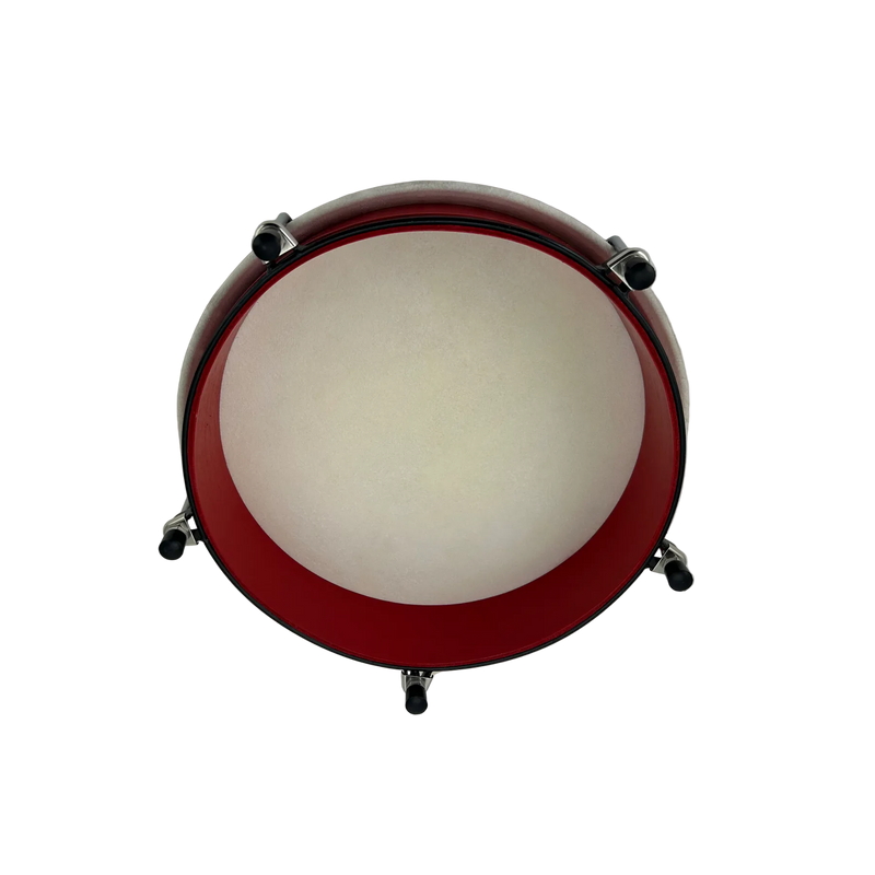 -Drumfire 10" Tunable Hand Drum (Red)-Living Music