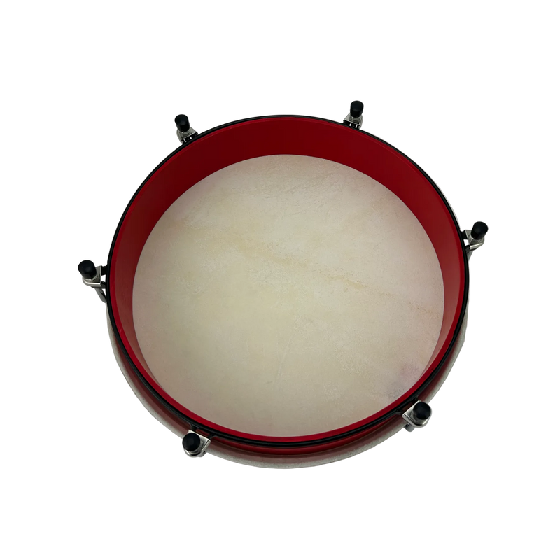 -Drumfire 12" Tunable Hand Drum (Red)-Living Music