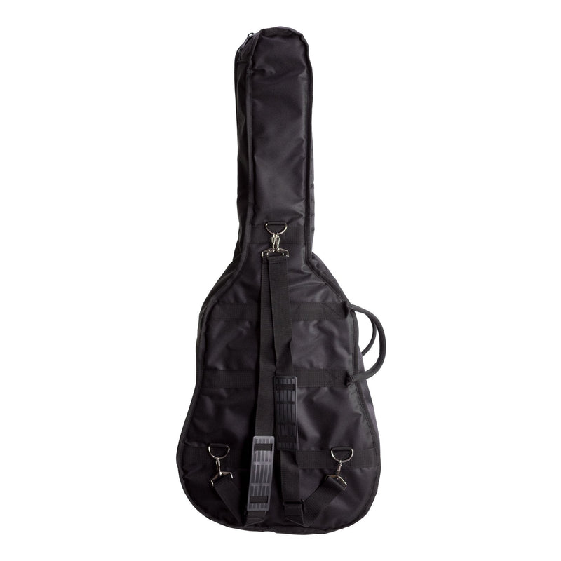 FGB-A10PE-BLK-Fretz Deluxe Acoustic Guitar Gig Bag (Black)-Living Music