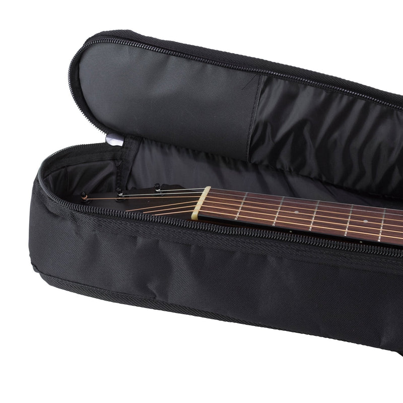 FGB-A10PE-BLK-Fretz Deluxe Acoustic Guitar Gig Bag (Black)-Living Music