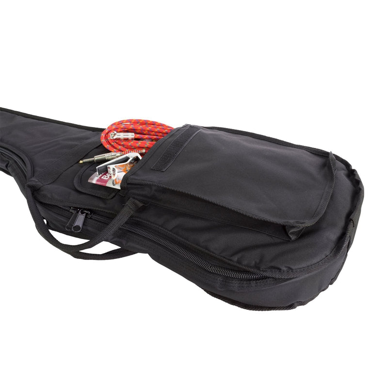 -Fretz Deluxe Electric Bass Guitar Gig Bag (Black)-Living Music