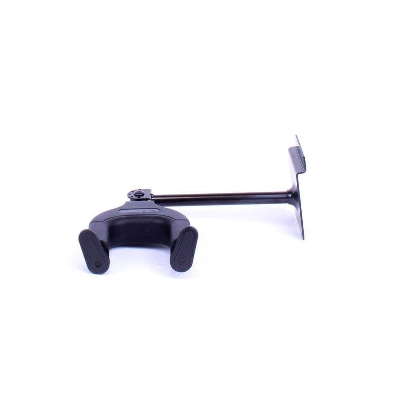 -Fretz Long Self-Securing Long Slatwall Guitar Hanger (Black)-Living Music