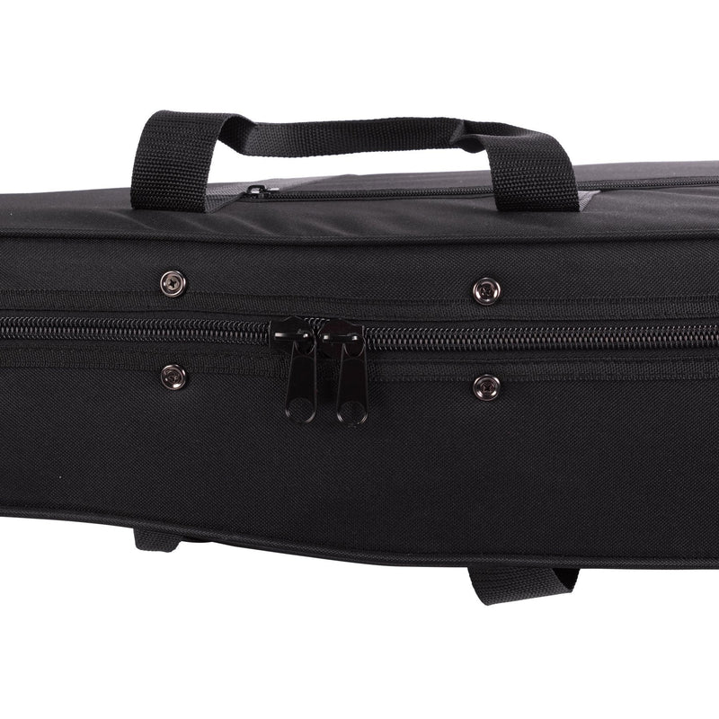 -Fretz Shaped 3/4 Classical Guitar Polyfoam Case (Black)-Living Music