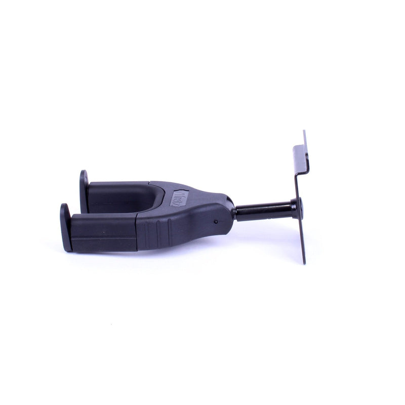 -Fretz Short Self-Securing Slatwall Guitar Hanger (Black)-Living Music