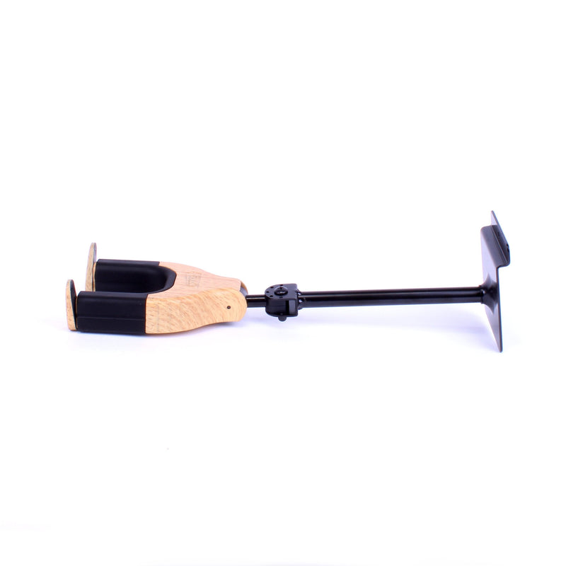 -Fretz 'Woodie' Long Self-Securing Slatwall Guitar Hanger (Maple)-Living Music