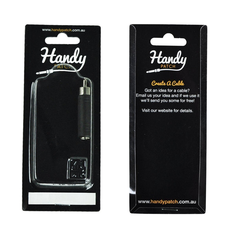-Handy Patch Female Phono to RCA Male Connector-Living Music