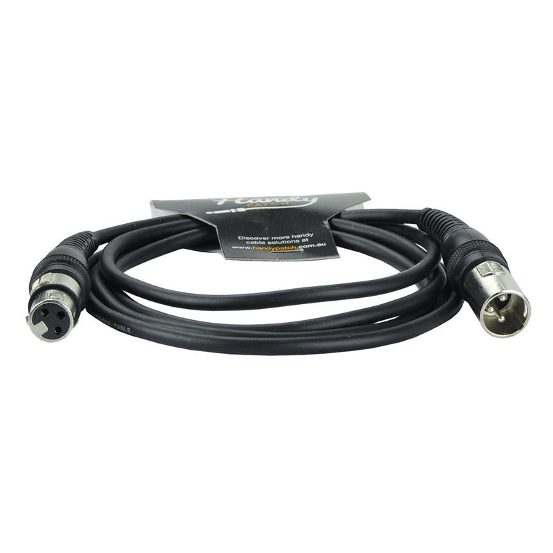 -Handy Patch Male XLR to Female XLR Cable (2m)-Living Music