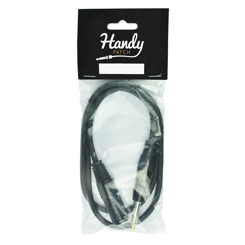 -Handy Patch Male XLR to Male Phono Cable (1m)-Living Music
