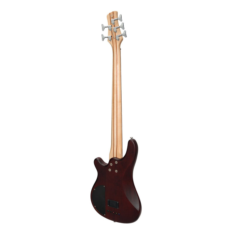 JD-2005-SPM-J&D Luthiers '20 Series' 5-String Contemporary Active Electric Bass Guitar (Natural Satin)-Living Music