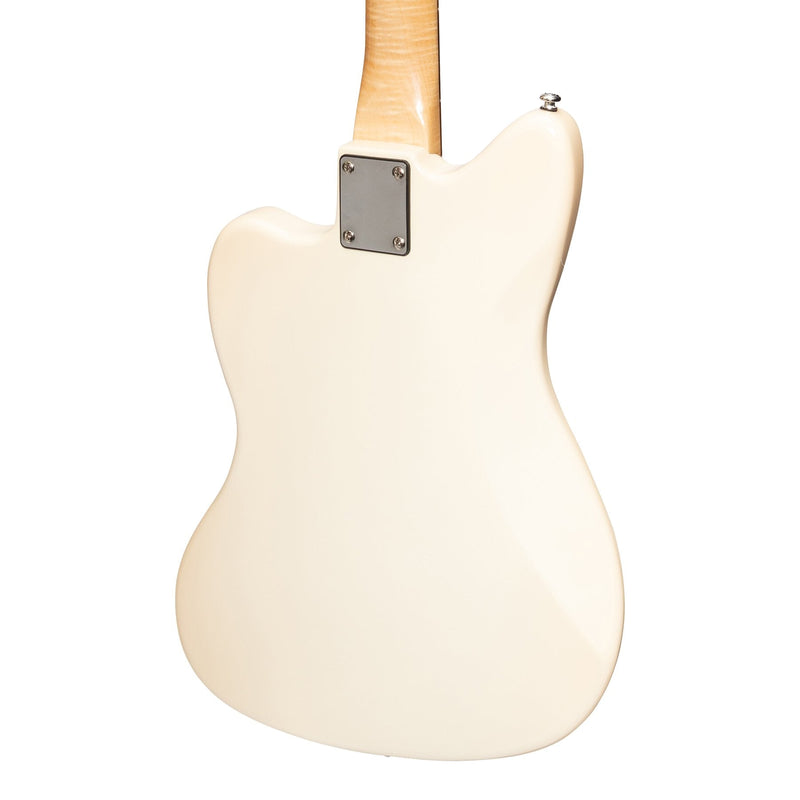 -J&D Luthiers 4-String JM-Style Electric Bass Guitar (Cream)-Living Music