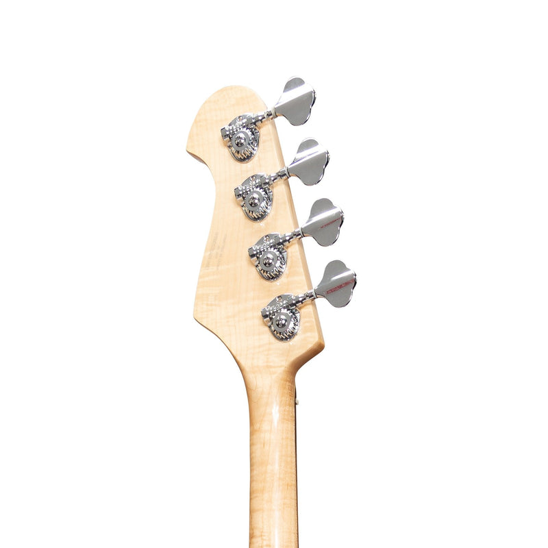 -J&D Luthiers 4-String JM-Style Electric Bass Guitar (Cream)-Living Music