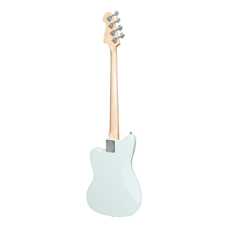 JD-JMB-LBLU-J&D Luthiers 4-String JM-Style Electric Bass Guitar (Light Blue)-Living Music