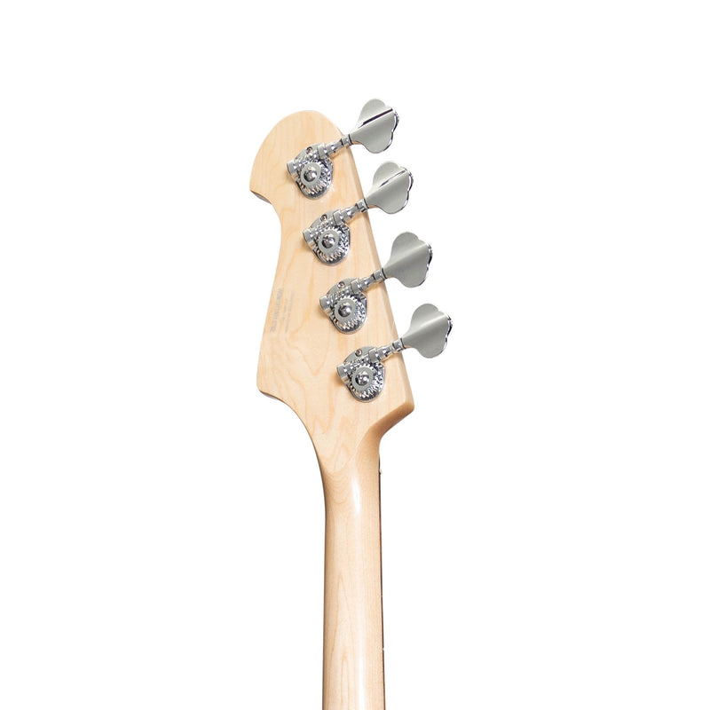 -J&D Luthiers 4-String JM-Style Electric Bass Guitar (Light Blue)-Living Music