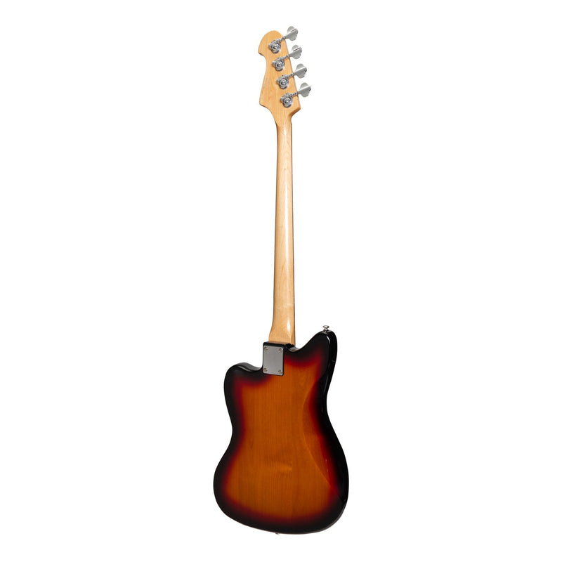 JD-JMB-TSB-J&D Luthiers 4-String JM-Style Electric Bass Guitar (Tobacco Sunburst)-Living Music