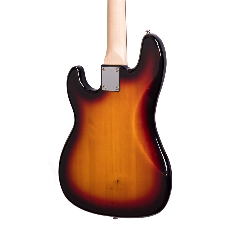 -J&D Luthiers 4-String PB-Style Electric Bass Guitar (Tobacco Sunburst)-Living Music