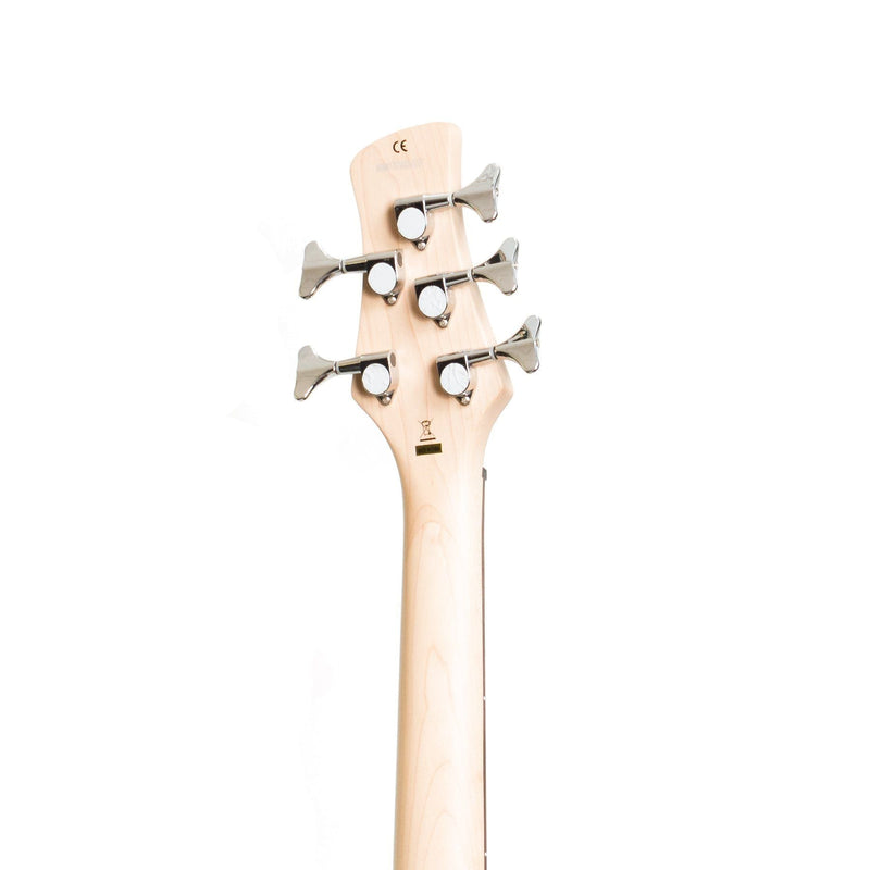 JD-RM5-NST-J&D Luthiers 5-String T-Style Contemporary Active Electric Bass Guitar (Natural Satin)-Living Music