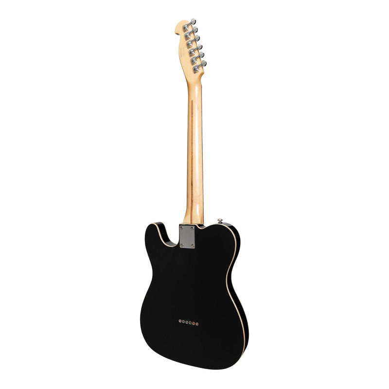 JD-TLAP-BLK-J&D Luthiers Custom TE-Style Electric Guitar (Black)-Living Music
