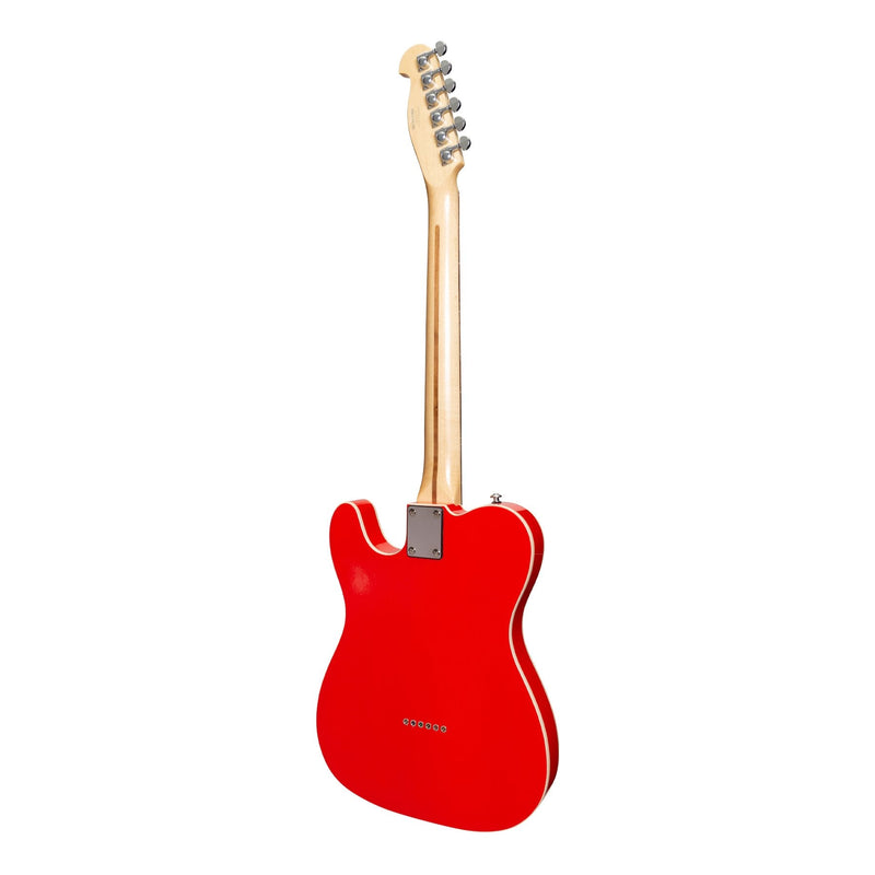 JD-TLAP-RED-J&D Luthiers Custom TE-Style Electric Guitar (Red)-Living Music