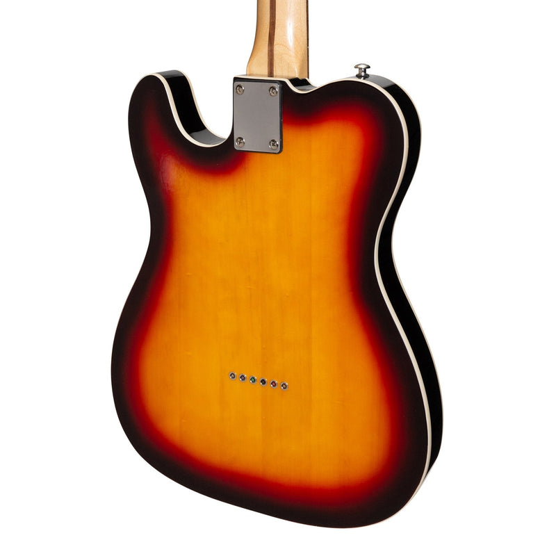 -J&D Luthiers Custom TE-Style Electric Guitar (Tobacco Sunburst)-Living Music