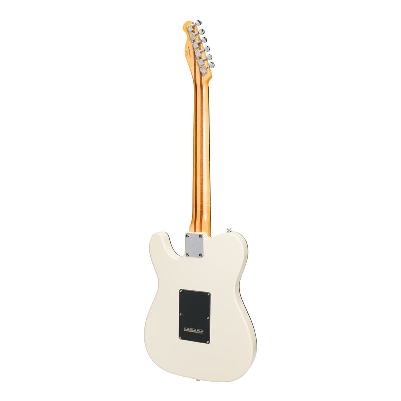 -J&D Luthiers Deluxe TE-Style Electric Guitar (Ivory)-Living Music