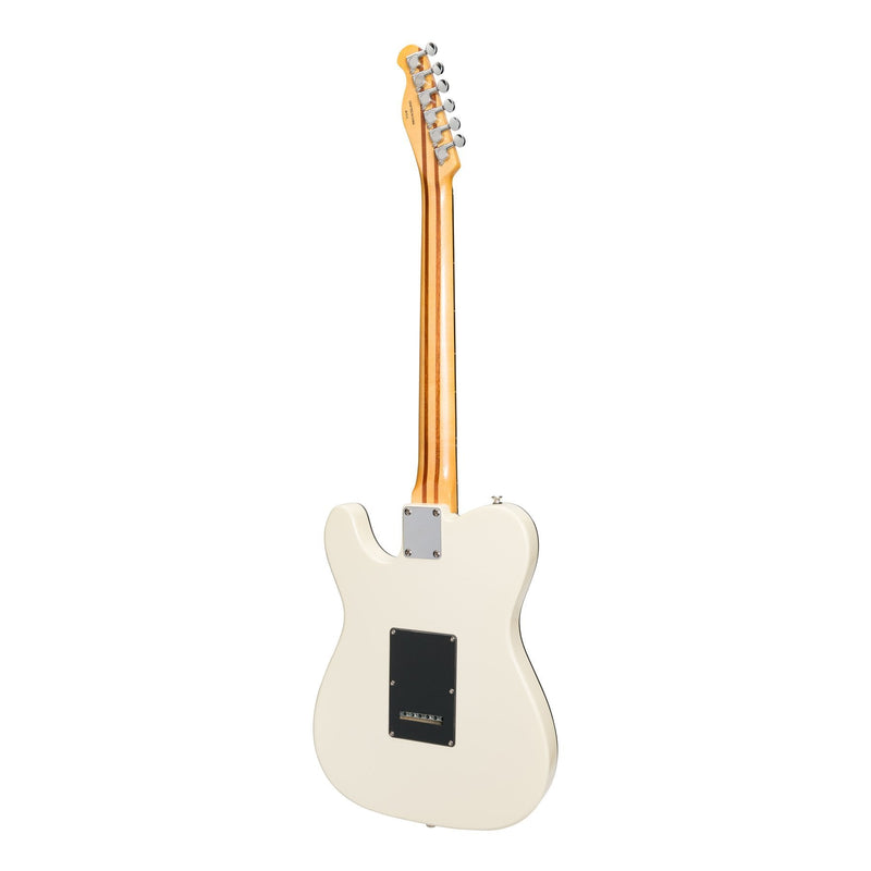 JD-TL12-IV-J&D Luthiers Deluxe TE-Style Electric Guitar (Ivory)-Living Music