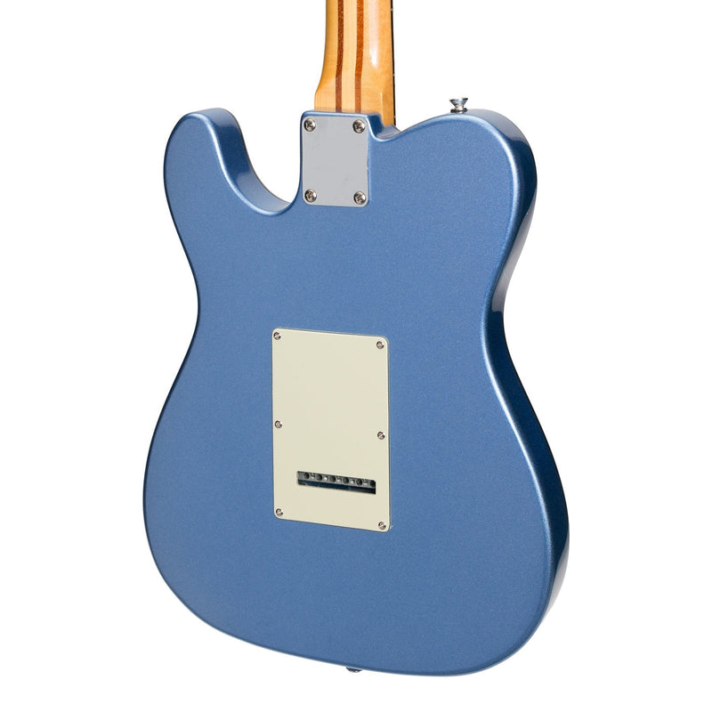 JD-TL12-MBL/MS-J&D Luthiers Deluxe TE-Style Electric Guitar (Metallic Blue)-Living Music