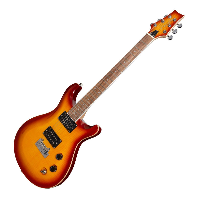 JD-DK20-HB-J&D Luthiers 'Duke' Contemporary Style Electric Guitar (Honeyburst)-Living Music