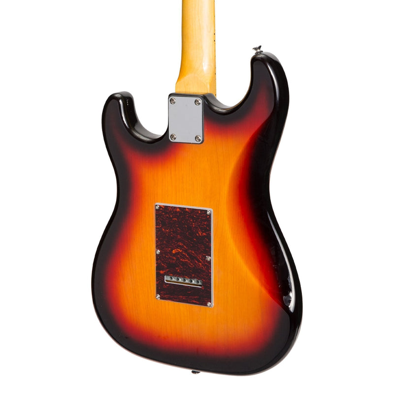 JD-ST21-TSB-J&D Luthiers 'HSS' ST-Style Electric Guitar (Tobacco Sunburst)-Living Music