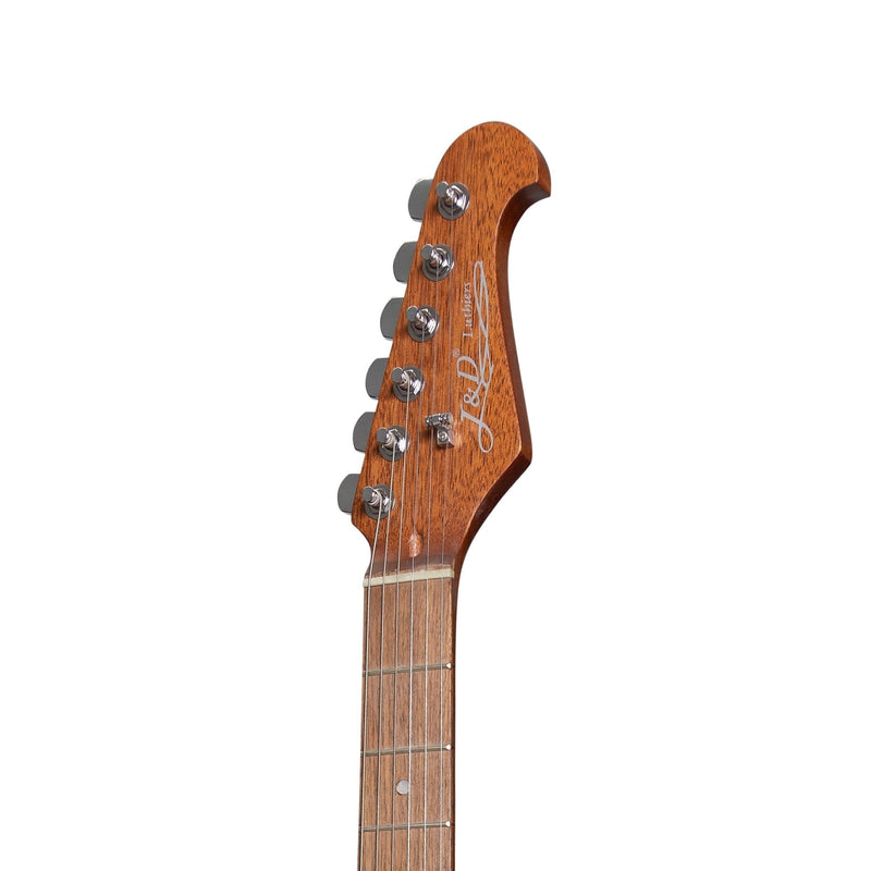 JD-JCM-NST-J&D Luthiers Hybrid JM-Style Electric Guitar (Natural Satin)-Living Music