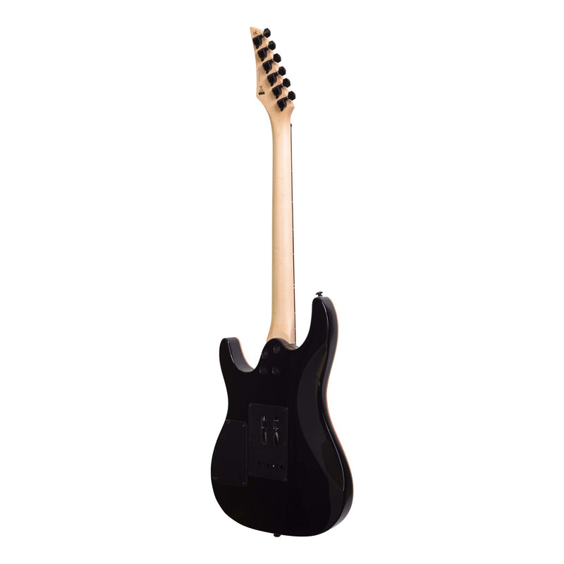 -J&D Luthiers IE9 Contemporary Electric Guitar (Transparent Black)-Living Music